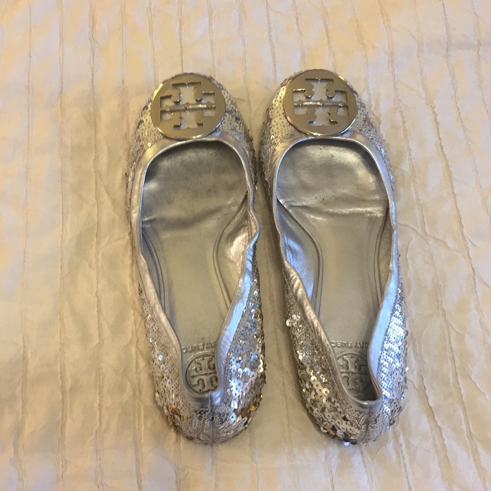 Tory Burch sequin flats